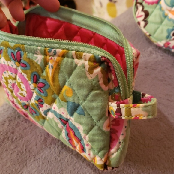 Vera Bradley small purse and make up pouch - Picture 8 of 8